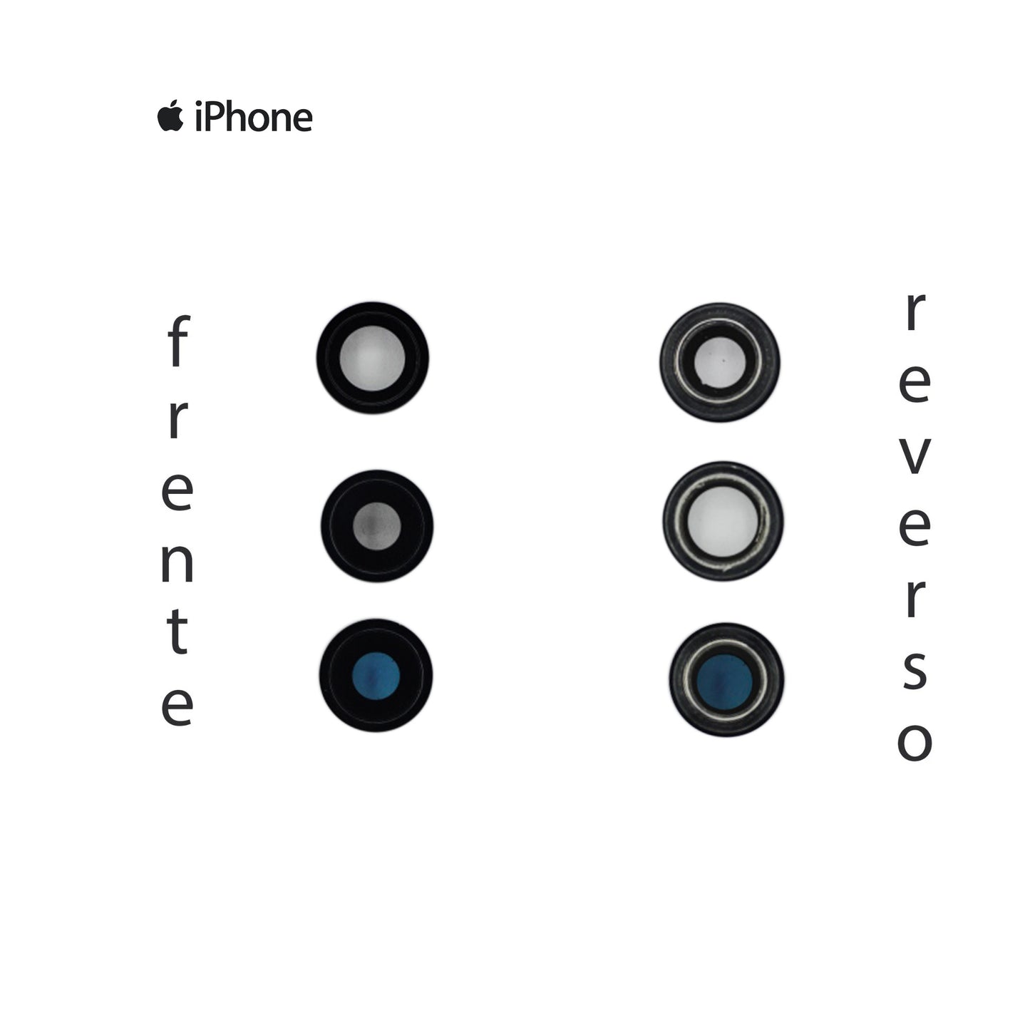 LENS DE CAMARA IPHONE 11 PRO NEGRO