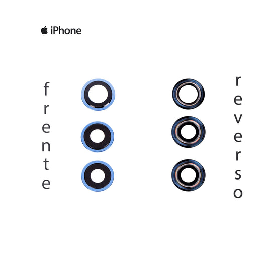 LENS DE CAMARA IPHONE 12 PRO MAX AZUL
