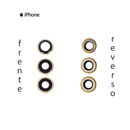 LENS DE CAMARA IPHONE 12 PRO MAX DORADO