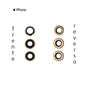 LENS DE CAMARA IPHONE 12 PRO MAX DORADO