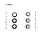 LENS DE CAMARA IPHONE 12 PRO MAX PLATA