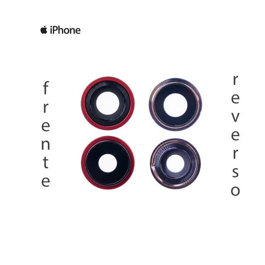 LENS DE CAMARA IPHONE 13 ROJO