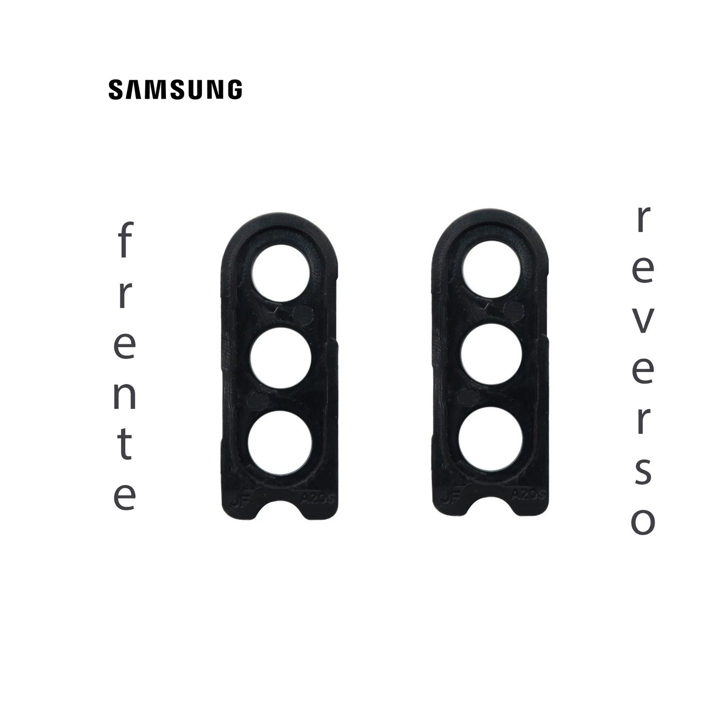 LENS DE CAMARA SAMSUNG A20s NEGRO MARCO