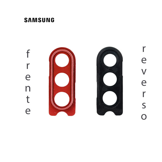 LENS DE CAMARA SAMSUNG A20s ROJO
