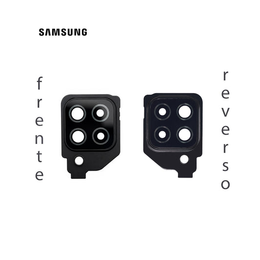 LENS DE CAMARA SAMSUNG A22 4G NEGRO CON MARCO