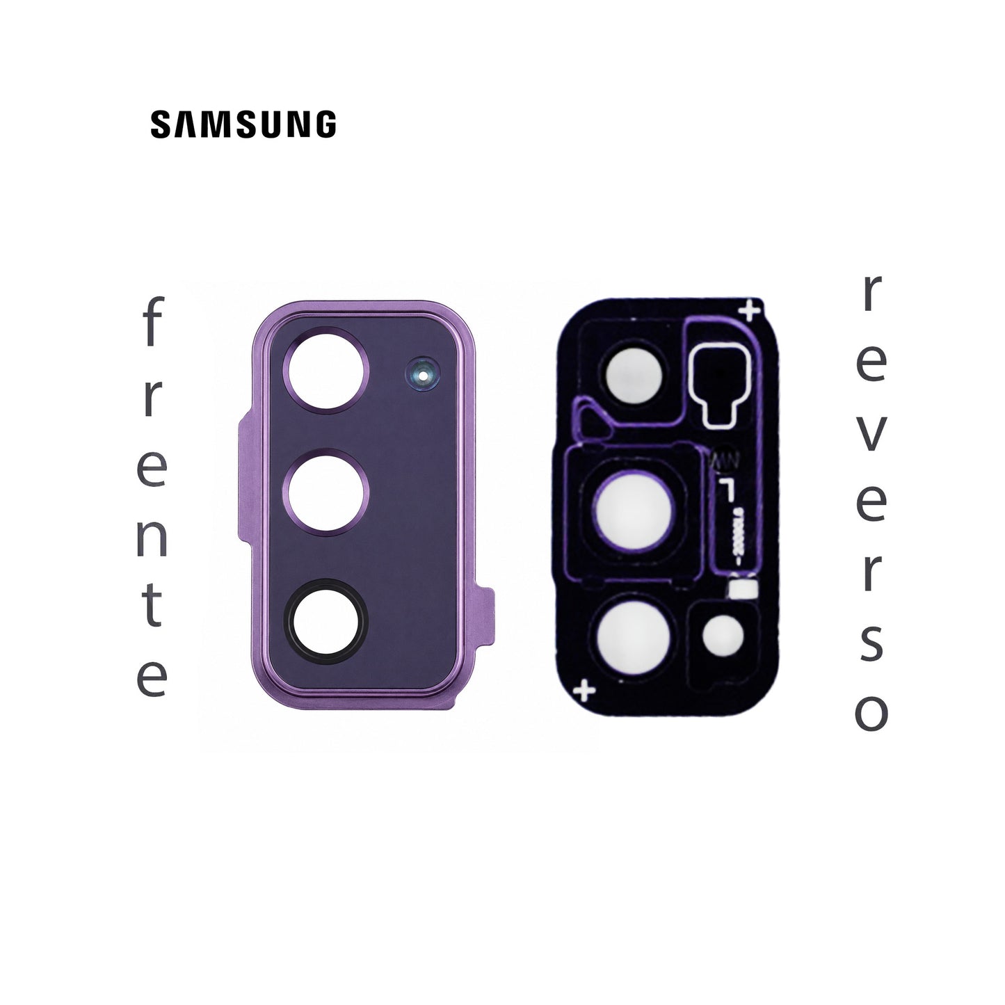 LENS DE CAMARA SAMSUNG S20 FE LILA