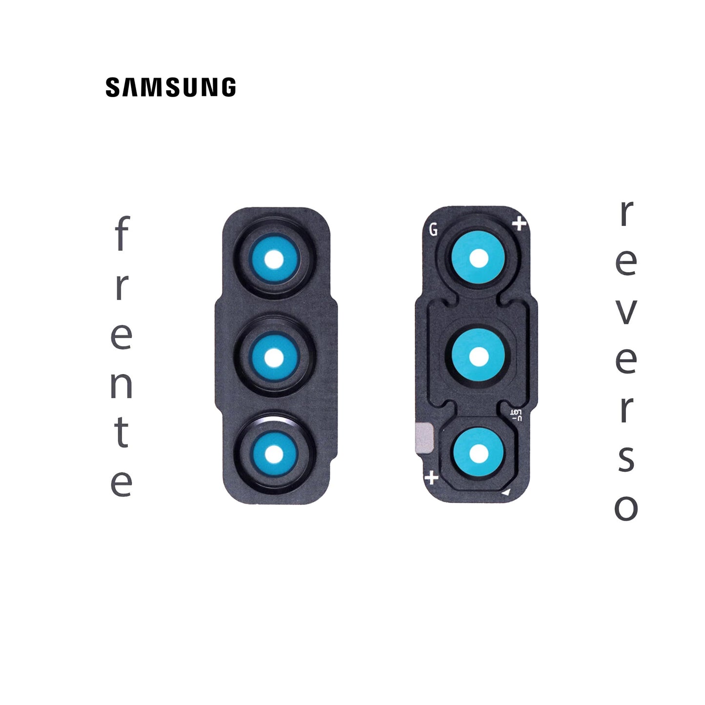 LENS DE CAMARA SAMSUNG S21 FE 5G NEGRO CON MARCO