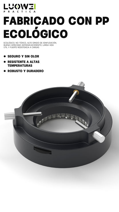 LUOWEI ANILLO DE LUZ PARA MICROSCOPIO LS03