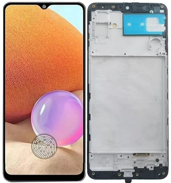 PANTALLA SAMSUNG M32 , SM-M325FLBJMXO CON MARCO