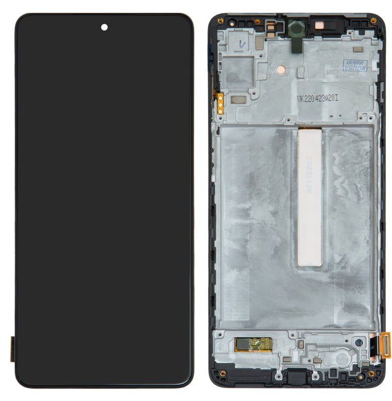 PANTALLA SAMSUNG M53 5G OLED CON MARCO NEGRO