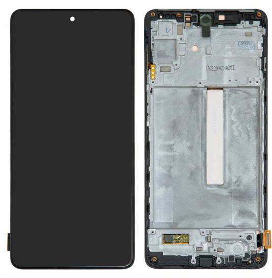 PANTALLA SAMSUNG M53 5G OLED CON MARCO NEGRO