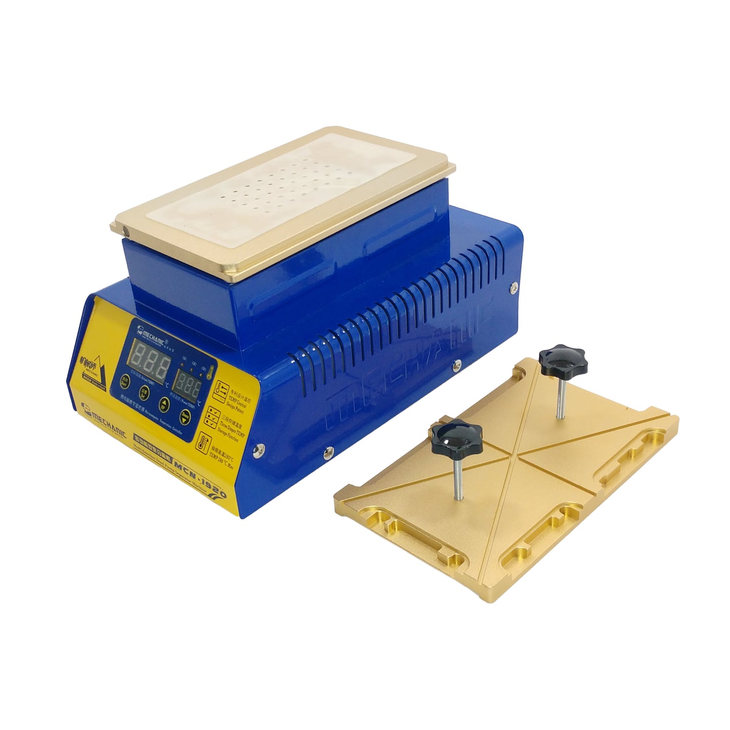 MECHANIC MAQUINA SEPARADORA DE PANTALLA DE DOBLE BOMBA CON SOPORTE MCN-1920