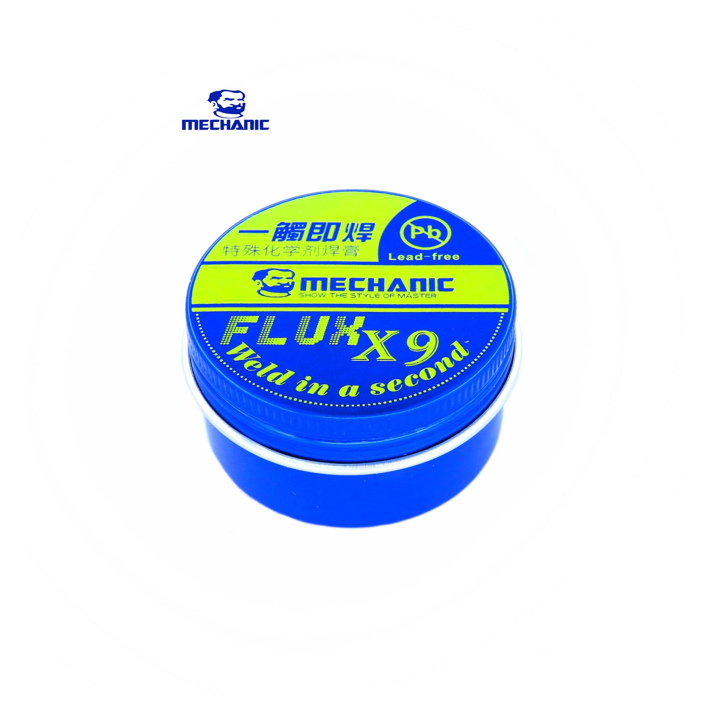 MECHANIC ACEITE DE SOLDADURA SIN HALOGENOS Y SIN PLOMO X9