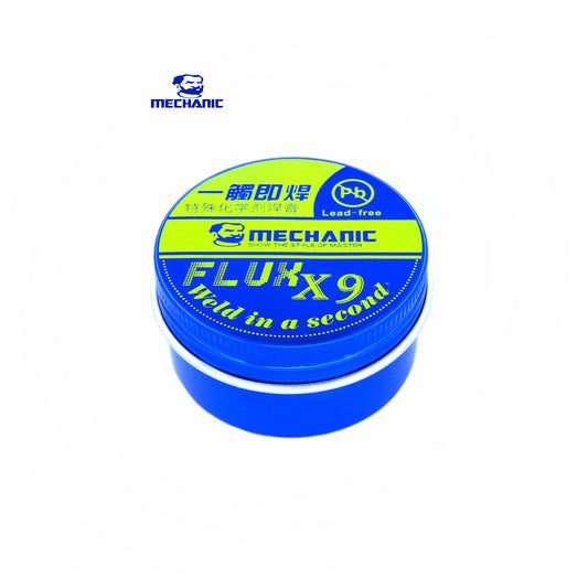 MECHANIC ACEITE DE SOLDADURA SIN HALOGENOS Y SIN PLOMO X9