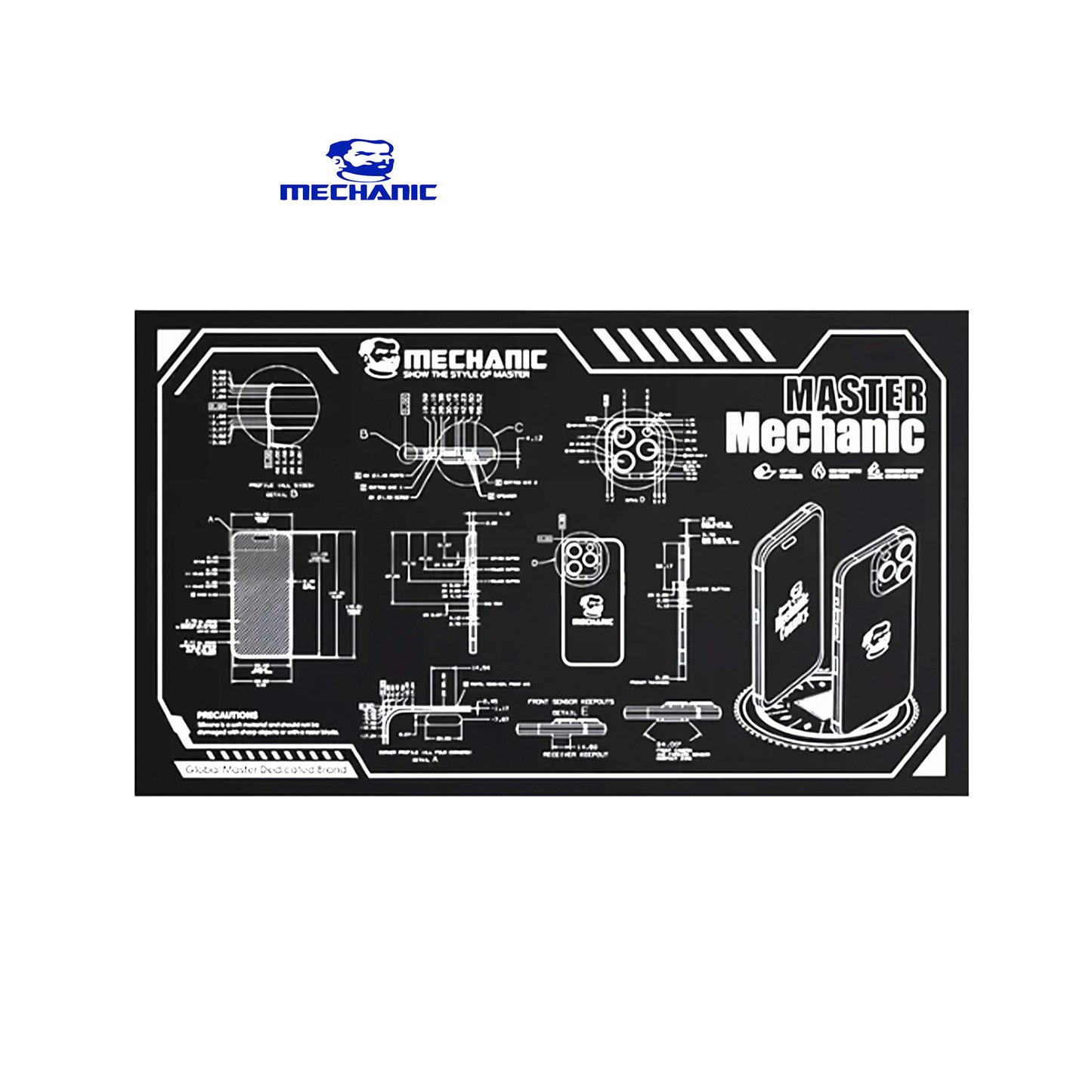 MECHANIC TAPETE ANTIESTATICO V78