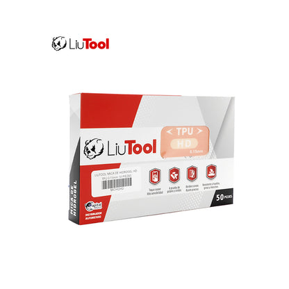 LIUTOOL MICA DE HIDROGEL HD TPU .15mm (50pzas)