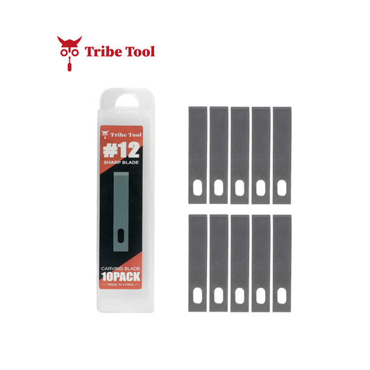 TRIBE TOOL NAVAJA #12 PAQUETE CON 10 PIEZAS