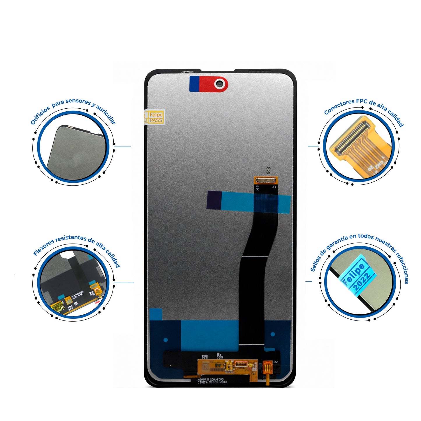 PANTALLA PARA CUBOT KING KONG 8 NEGRO