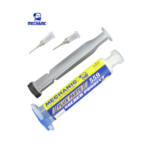 MECHANIC PASTA FLUX FUNDENTE SIN PLOMO UV559 10cc