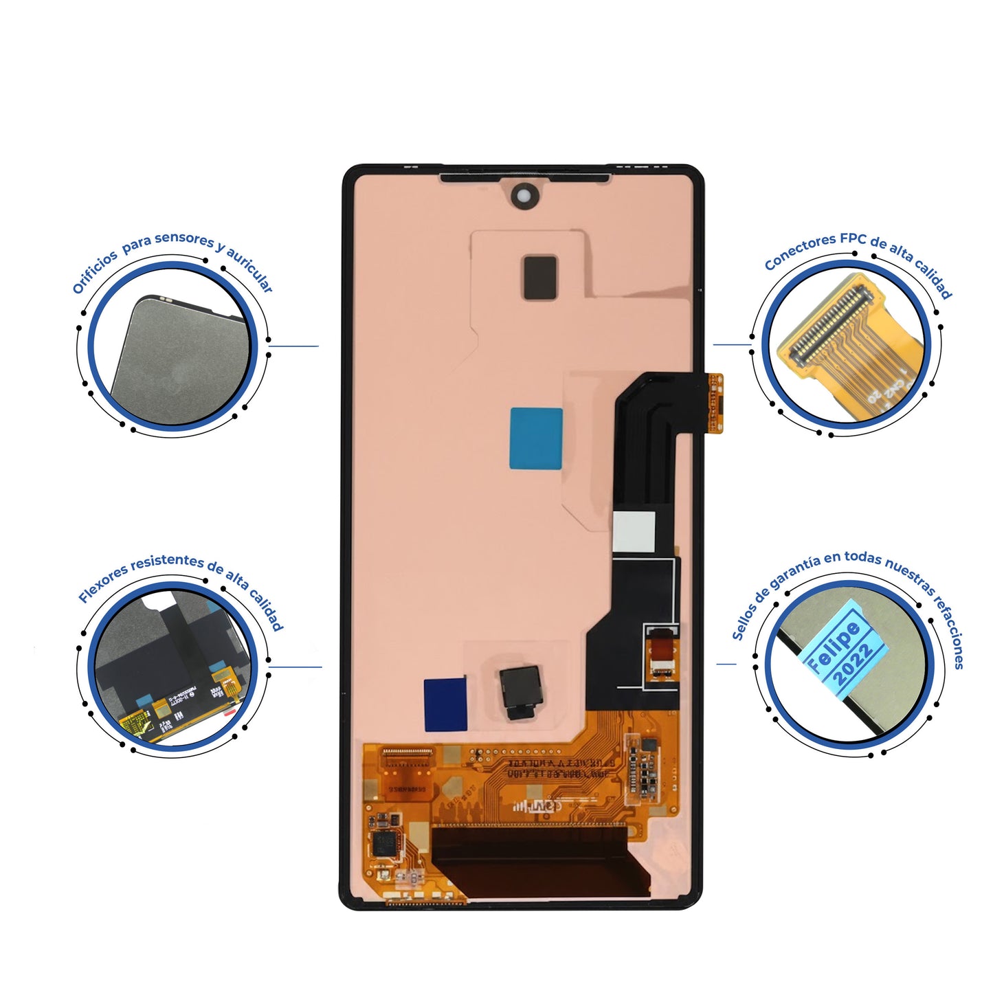 PANTALLA PARA GOOGLE PIXEL 7A OLED