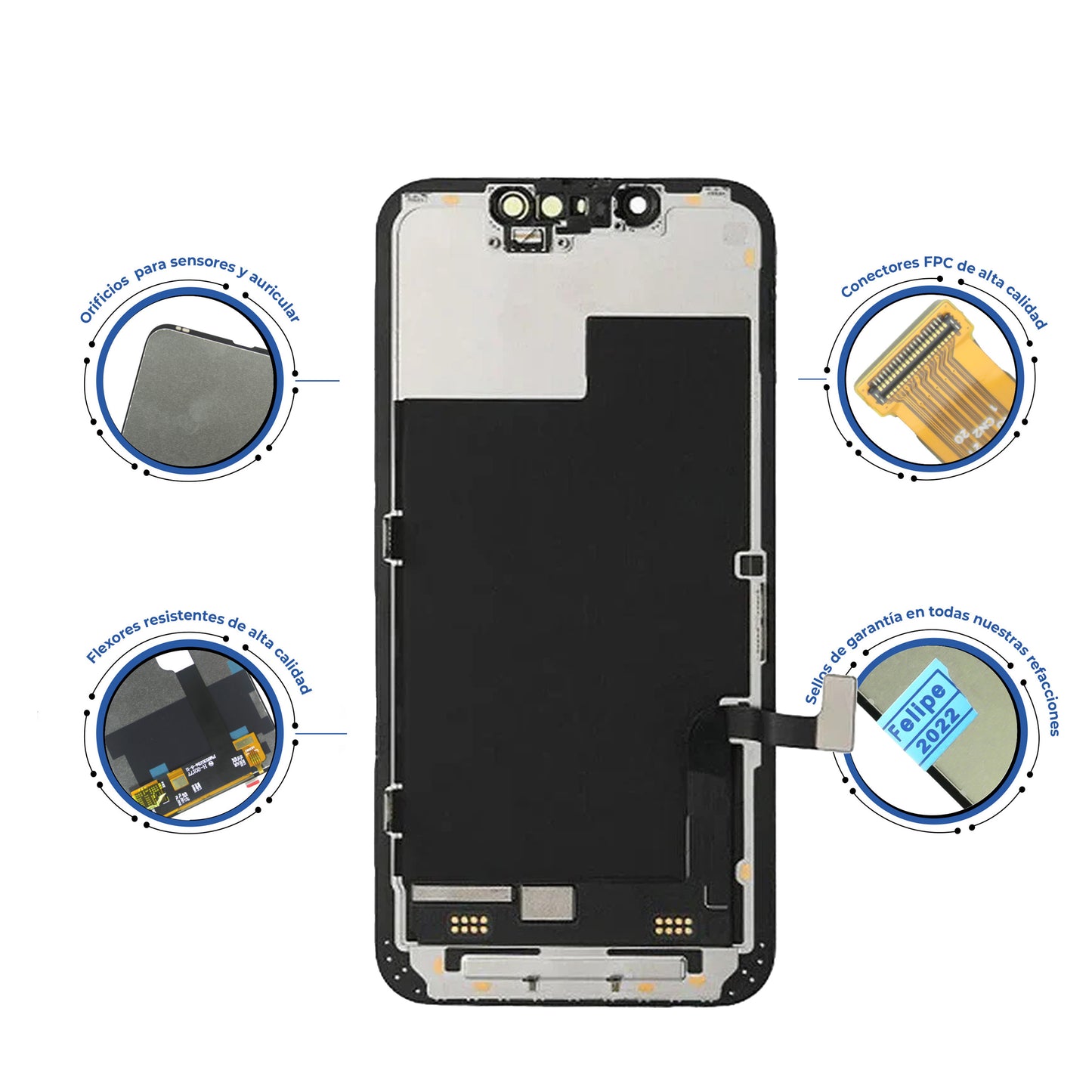 PANTALLA PARA IPHONE 15 PLUS PARA CAMBIO DE IC