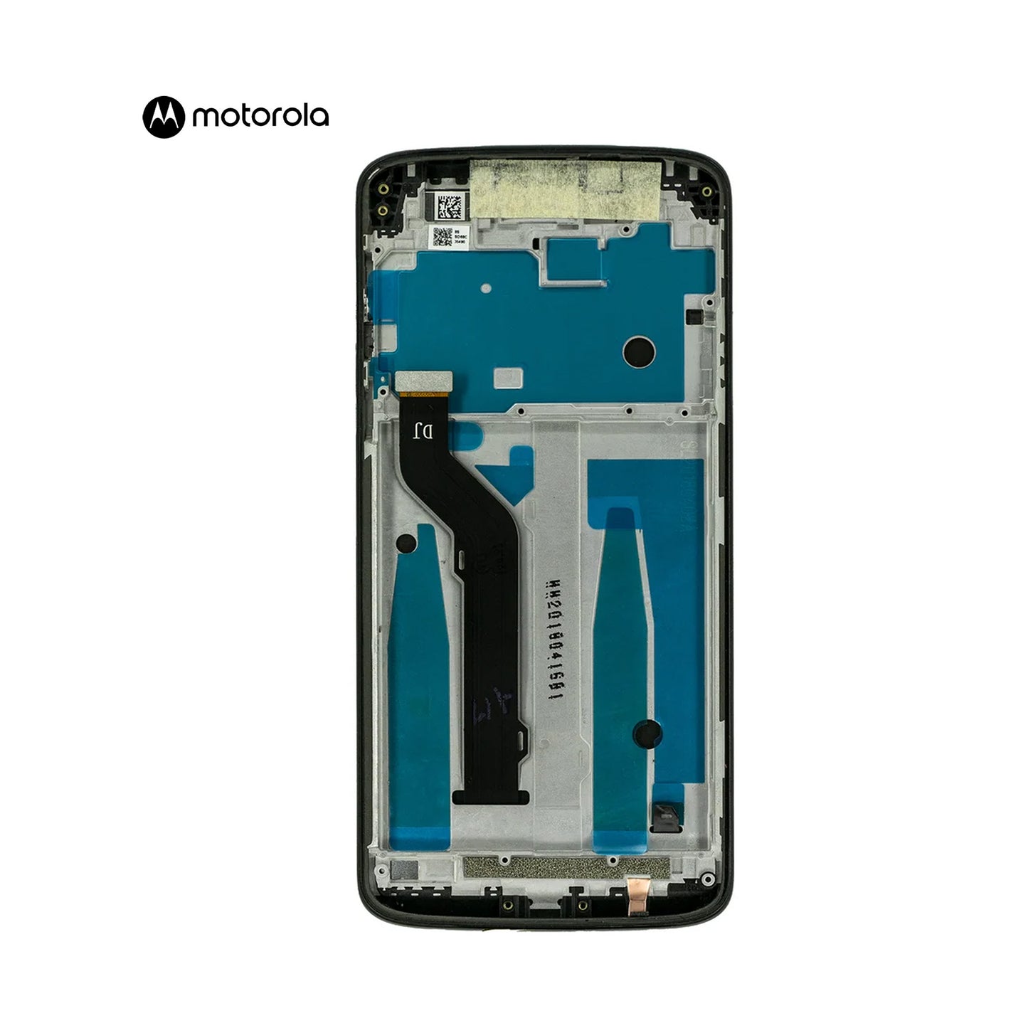 PANTALLA PARA MOTOROLA E5 PLUS CON MARCO NEGRO