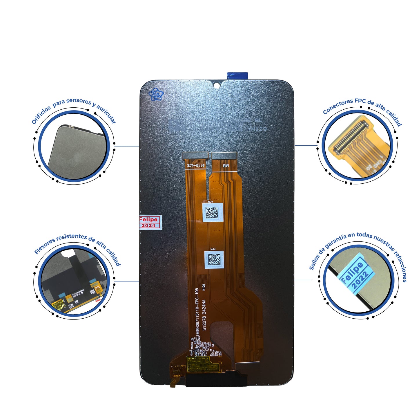 PANTALLA OPPO REALME C61, RMX3930 / C63, RMX3939 / REALME NOTE 60