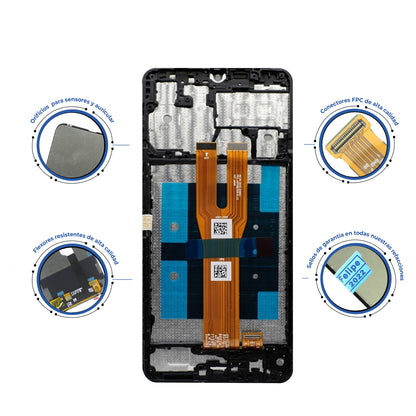 PANTALLA SAMSUNG A06, A065 CON MARCO