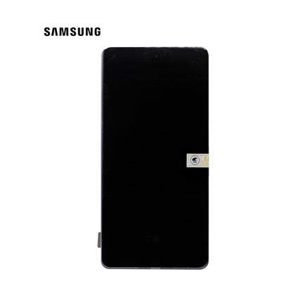 PANTALLA PARA SAMSUNG S20 FE 4G 5G CON MARCO NEGRO/AZUL