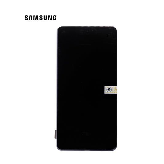 PANTALLA PARA SAMSUNG S20 FE 4G 5G CON MARCO NEGRO/AZUL
