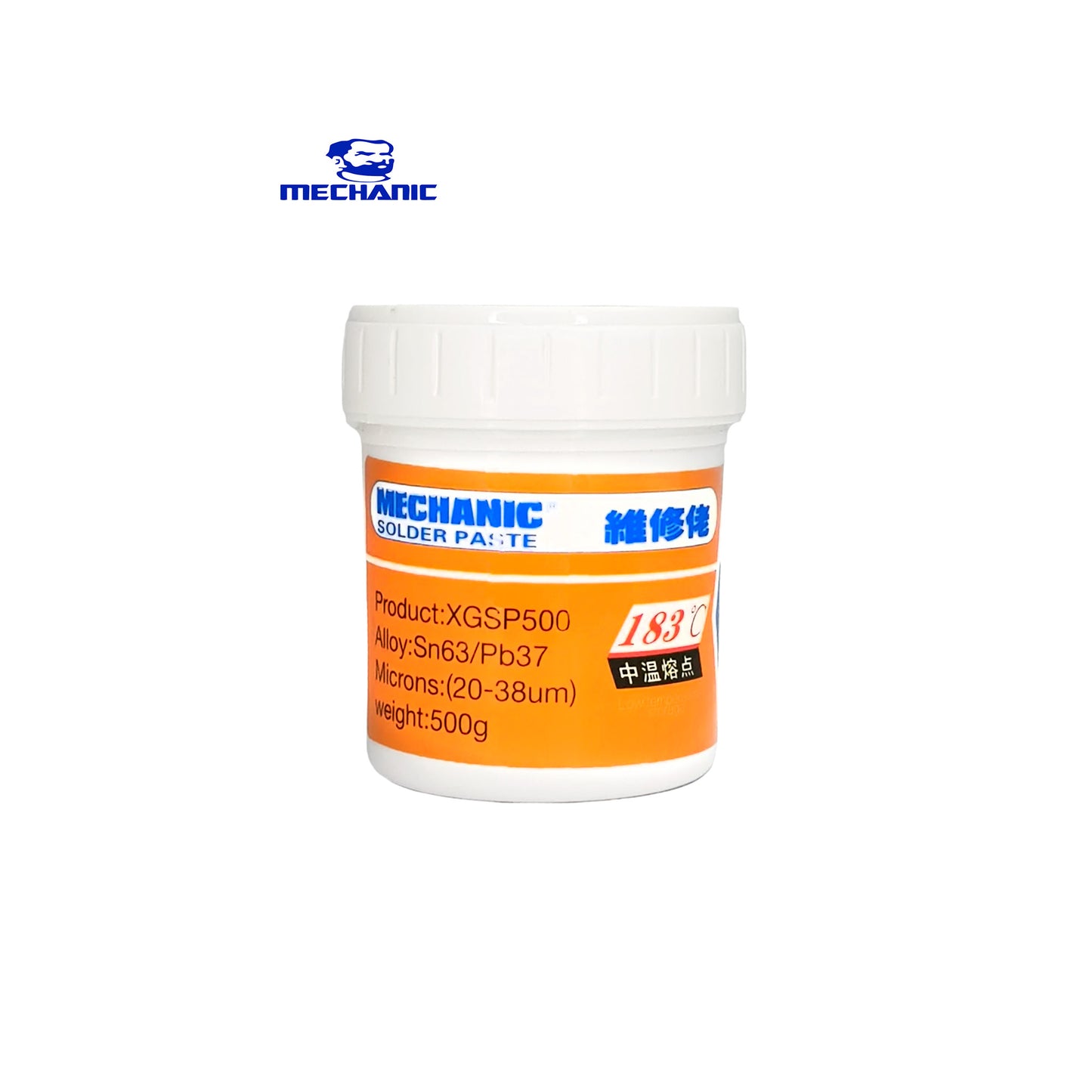 MECHANIC PASTA DE SOLDADURA 183 ° XGSP500 500 GR