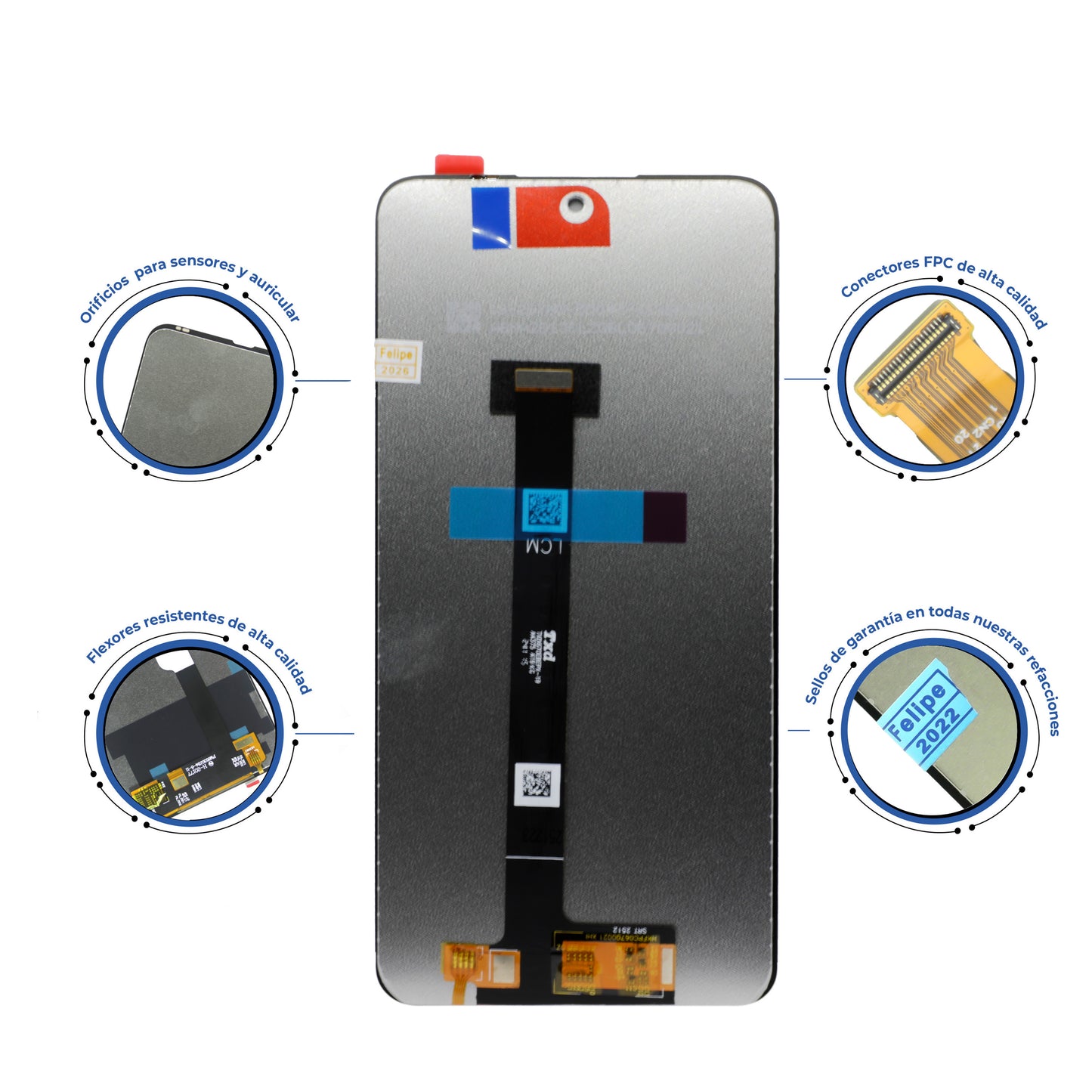 PANTALLA PARA ZTE NUBIA FOCUS PRO 4G-5G, Z2351 / NUBIA NEO 2 4G-5G, Z2352N INCELL