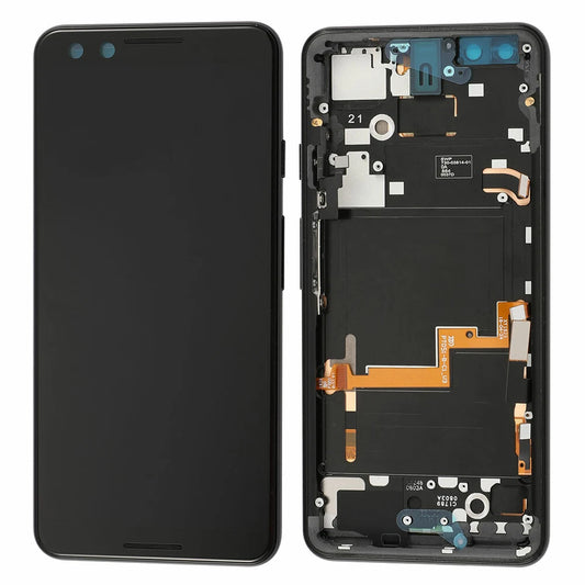 PANTALLA GOOGLE PIXEL 3 CON MARCO NEGRO CALIDAD ORIGINAL