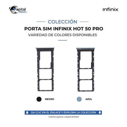 PORTA SIM INFINIX HOT 50 PRO