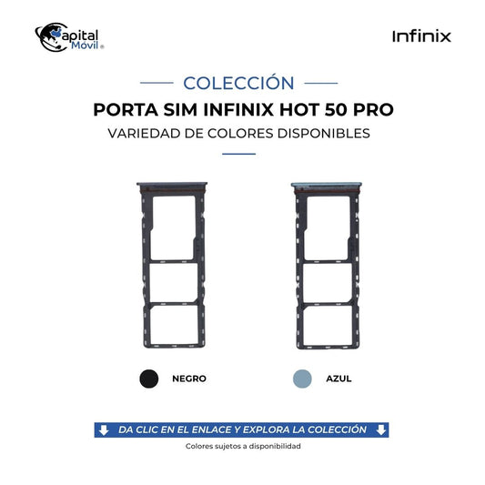 PORTA SIM INFINIX HOT 50 PRO