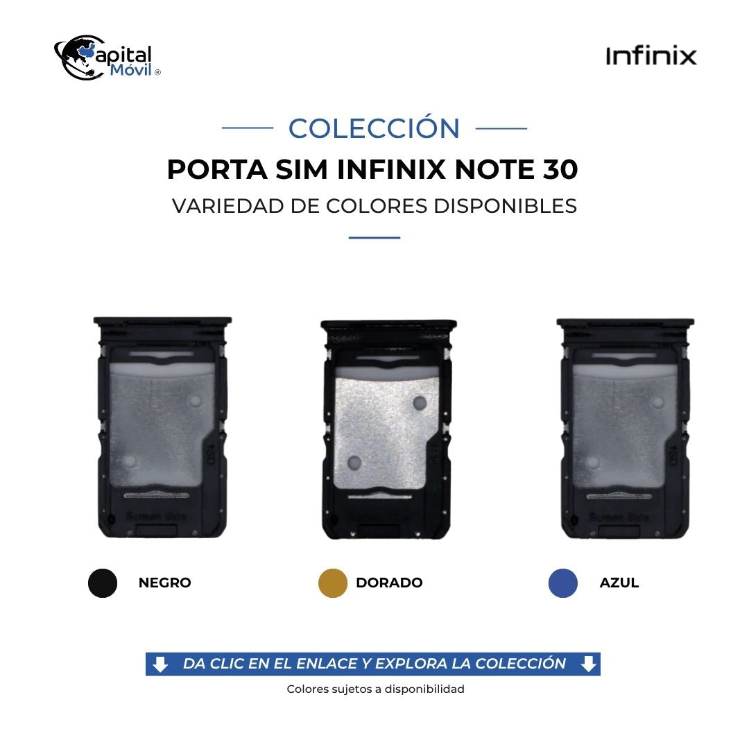 PORTA SIM INFINIX NOTE 30