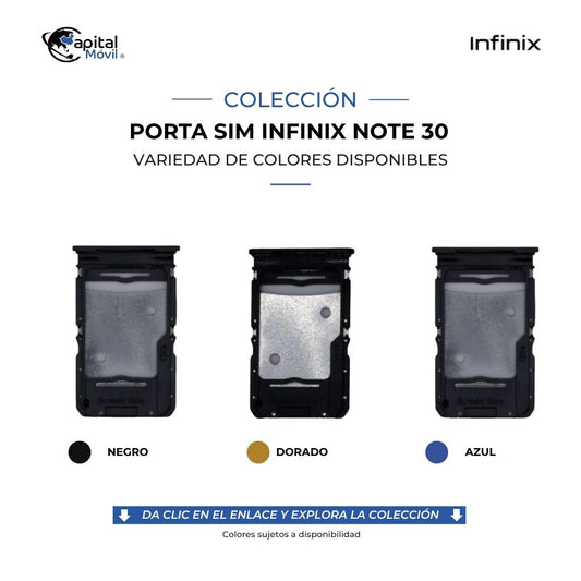PORTA SIM INFINIX NOTE 30