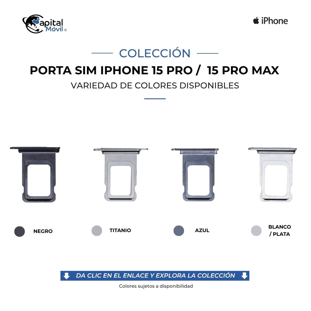 PORTA SIM IPHONE 15 PRO / 15 PRO MAX
