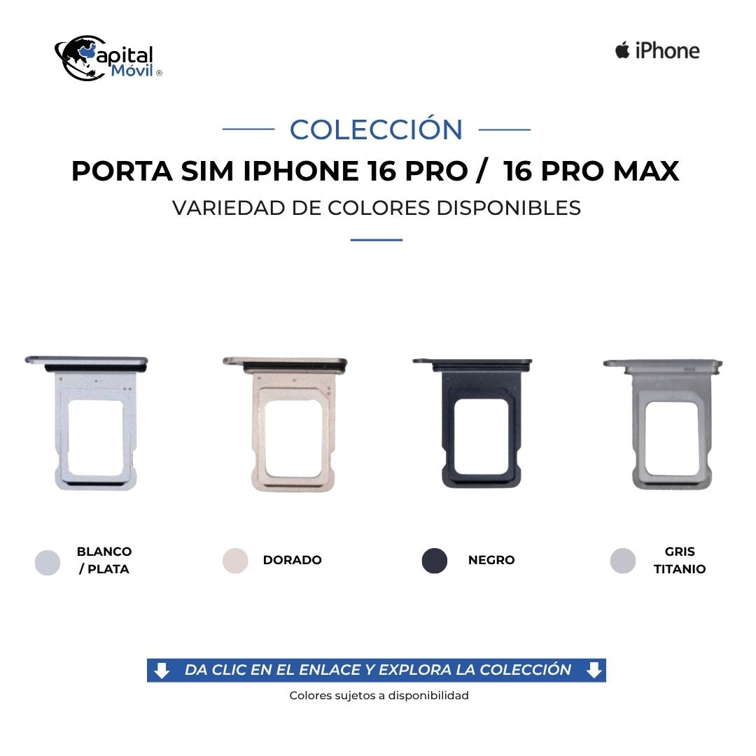 PORTA SIM IPHONE 16 PRO / 16 PRO MAX