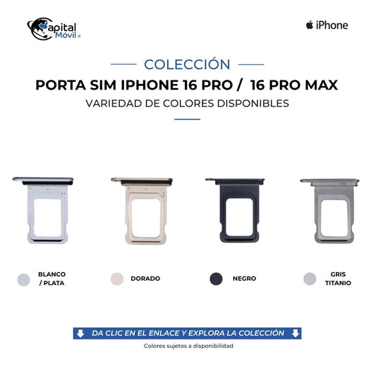 PORTA SIM IPHONE 16 PRO / 16 PRO MAX