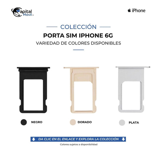 PORTA SIM IPHONE 6G