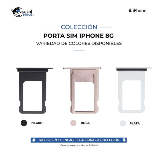 PORTA SIM IPHONE 8G