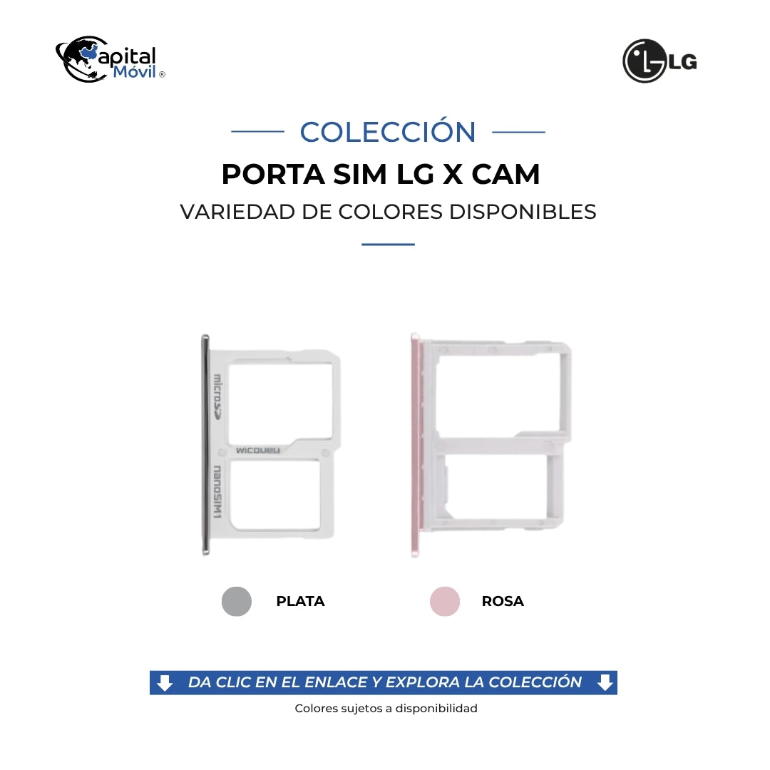 PORTA SIM LG X CAM