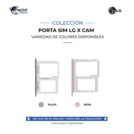 PORTA SIM LG X CAM