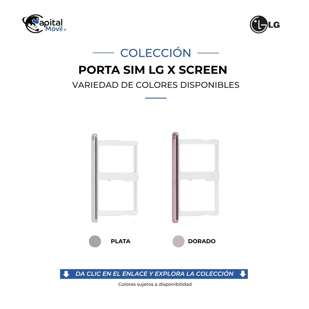 PORTA SIM LG X SCREEN