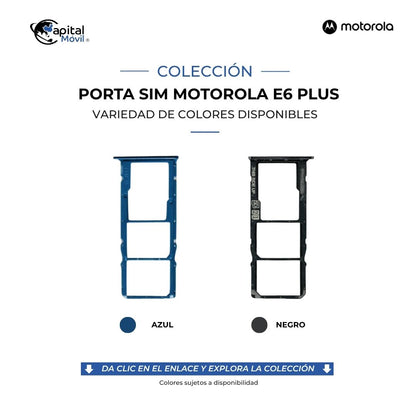 PORTA SIM MOTOROLA E6 PLUS