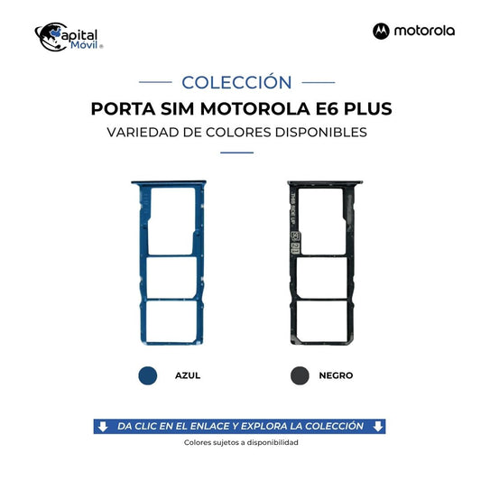 PORTA SIM MOTOROLA E6 PLUS