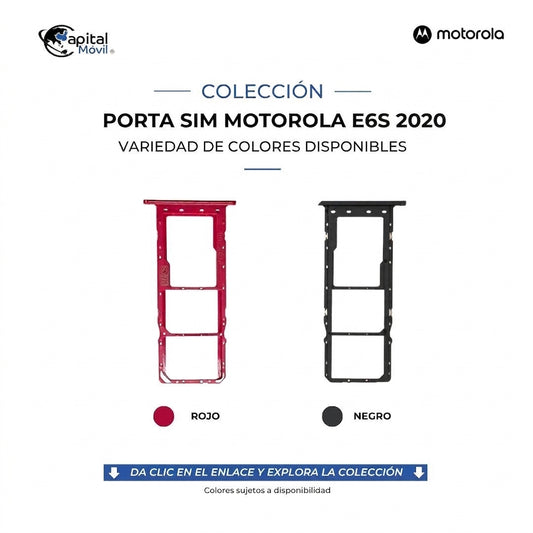 PORTA SIM MOTOROLA E6s 2020