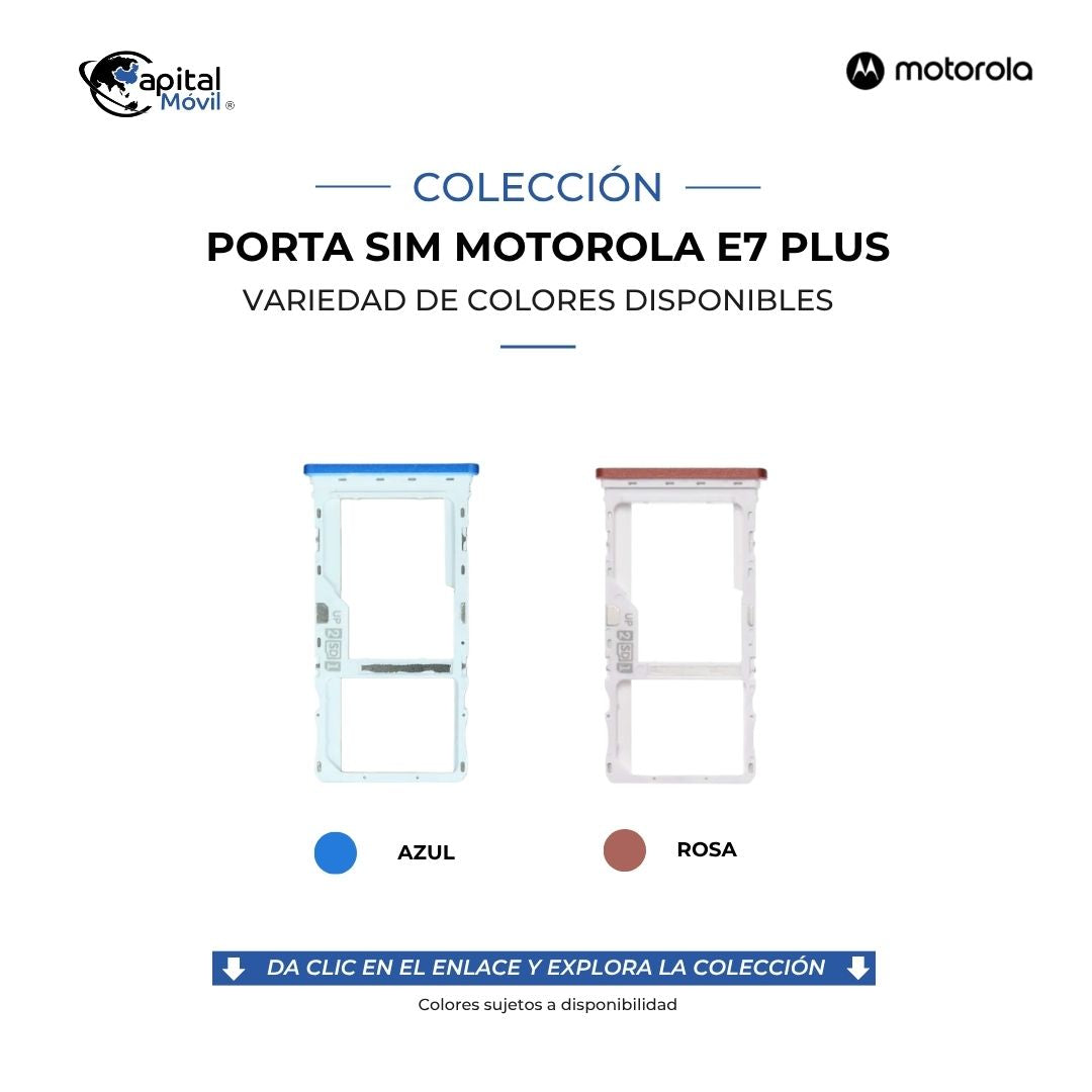 PORTA SIM MOTOROLA E7 PLUS