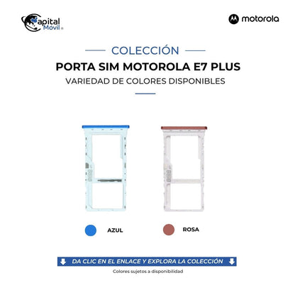 PORTA SIM MOTOROLA E7 PLUS
